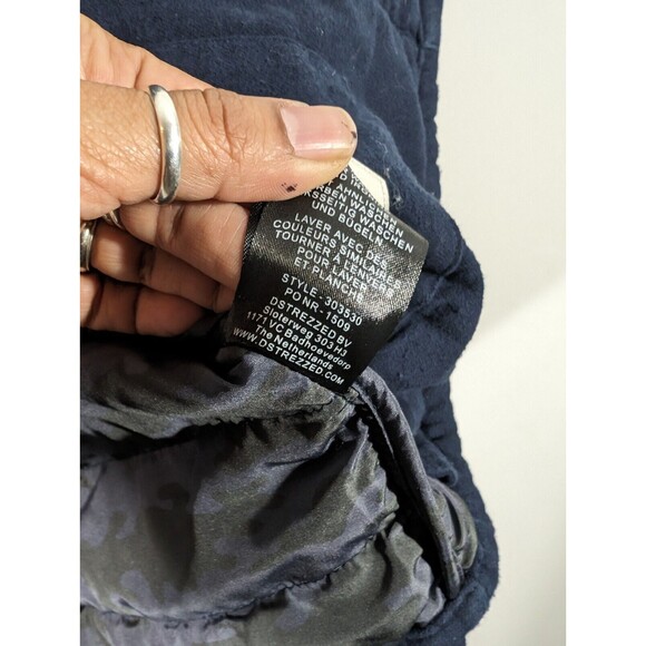 Dstrezzed Style 303530 Navy Cotton Button Up Shirt Jacket Men Size M - Picture 8 of 9